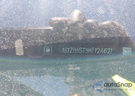 2019 Chevrolet Malibu 1Ls из США, поврежденный, VIN 1G1ZB5ST5KF124621